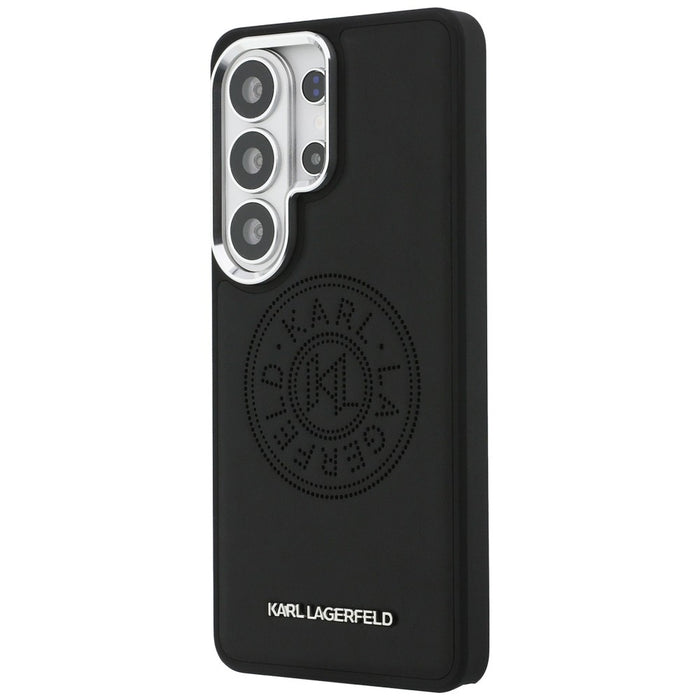 Karl Lagerfeld Perforated KL MagSafe Case for Samsung Galaxy S26 Ultra - Black