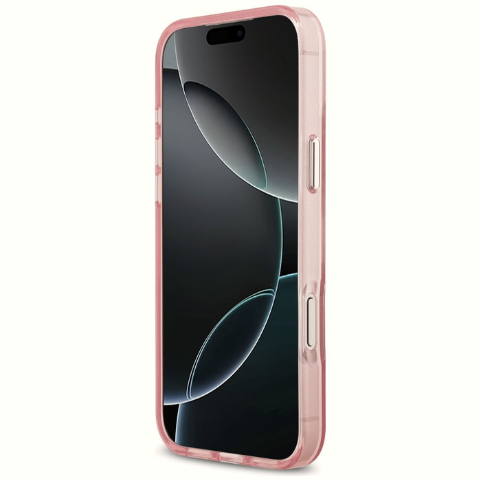 Karl Lagerfeld IML Choupette Sketch Logo MagSafe Case for iPhone 17 Pro Max - Pink