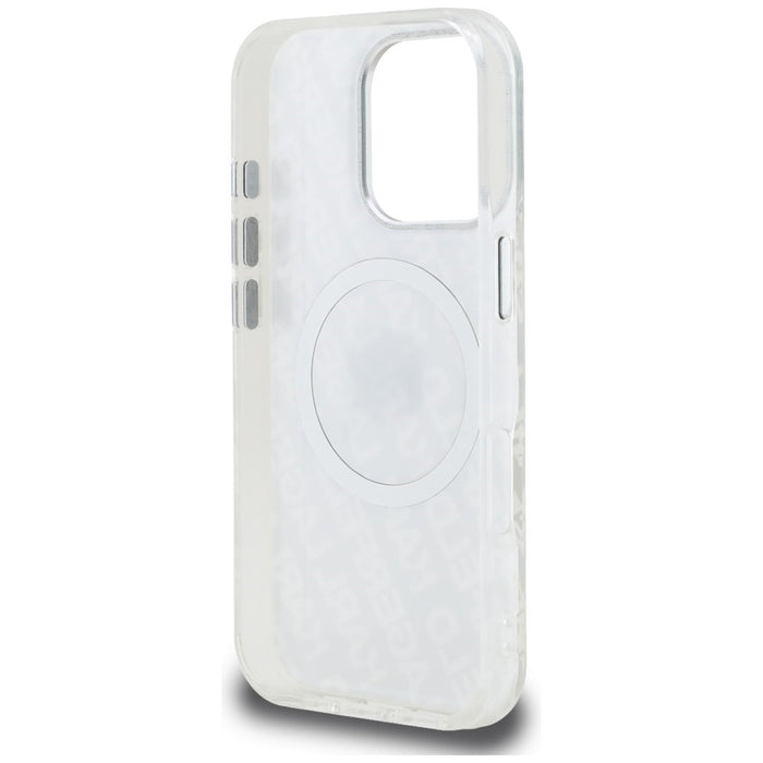 Karl Lagerfeld IML Karl Head Logo MagSafe Case for iPhone 16 Pro Max - Gray