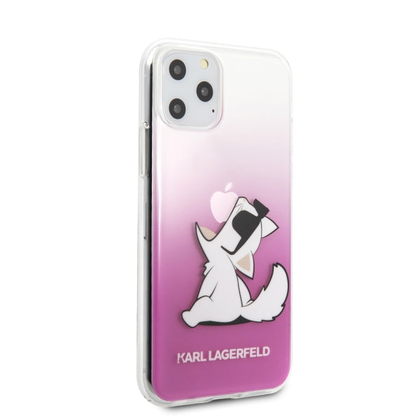 Karl Lagerfeld Choupette Fun iPhone 11 Pro Case - Pink
