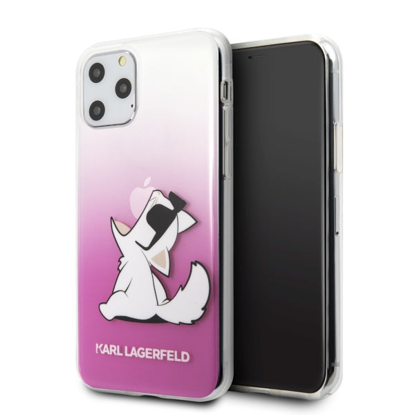 Karl Lagerfeld Choupette Fun iPhone 11 Pro Case - Pink