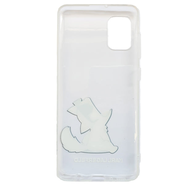 Karl Lagerfeld Choupette Fun Case for Samsung Galaxy A31 - Transparent