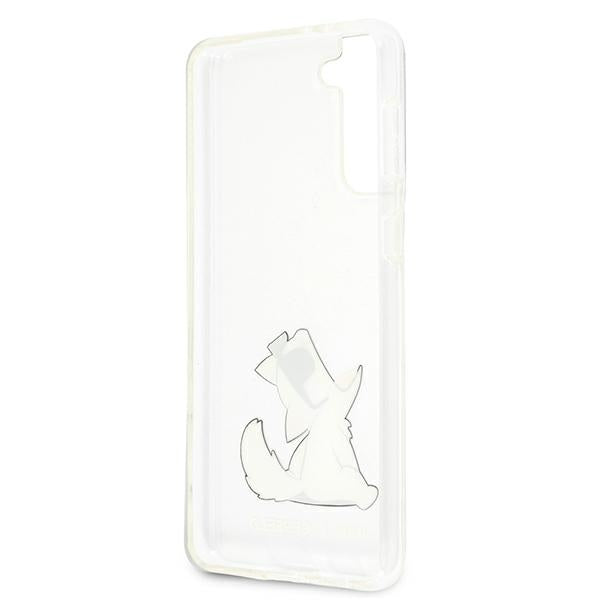 Karl Lagerfeld Choupette Fun Case for Samsung Galaxy S21+ - Transparent