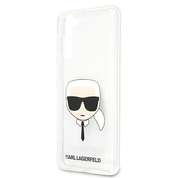 Karl Lagerfeld Karl&#39;s Head Case for Samsung Galaxy S21+ - Transparent