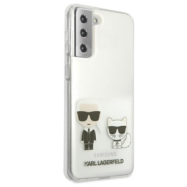 Karl Lagerfeld Karl&amp;Choupette Case for Samsung Galaxy S21+ - Transparent