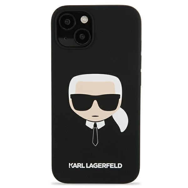 Karl Lagerfeld KLHCP13SSLKHBK iPhone 13 mini 5,4" czarny/black hardcase Silicone Karl's Head