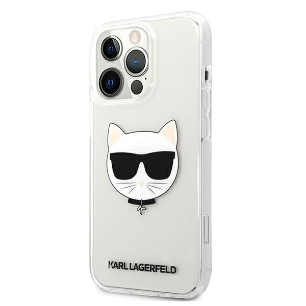 Karl Lagerfeld Choupette Head Case for iPhone 13 Pro Max - Transparent