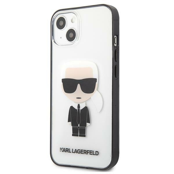 Karl Lagerfeld Iconik Karl Case for iPhone 13 mini - Transparent