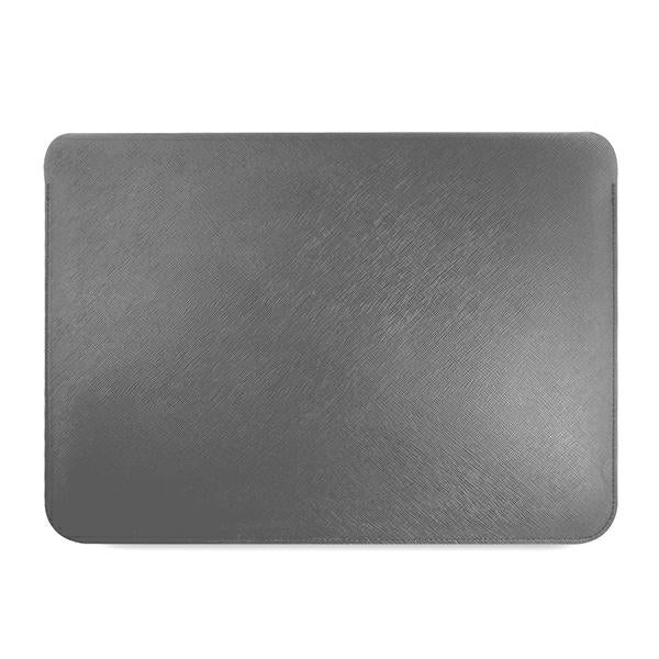Karl Lagerfeld Saffiano Ikonik Karl case for a 16" laptop - silver
