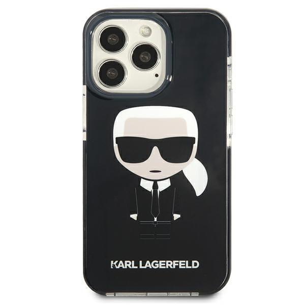 Karl Lagerfeld Iconik Karl Case for iPhone 13 Pro / iPhone 13 - Black