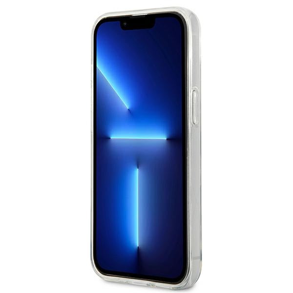 Karl Lagerfeld Flower Ikonik Karl Case for iPhone 13 mini - Transparent