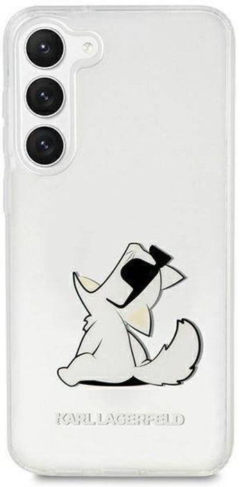 Karl Lagerfeld KLHCS23MCFNRC S23+ S916 transparent hardcase Choupette Fun