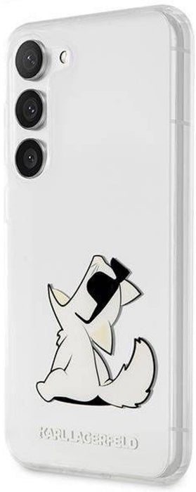 Karl Lagerfeld KLHCS23MCFNRC S23+ S916 transparent hardcase Choupette Fun