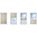 KARPOL PLEATED BLINDS 53X200 CM. BEIGE - Щори<<<Корнизи щори и пердета<<<Мебели и интериор<<<Praktiker