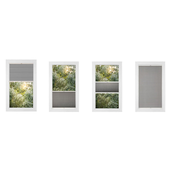 KARPOL PLEATED BLINDS 59X140 CM. GRAY