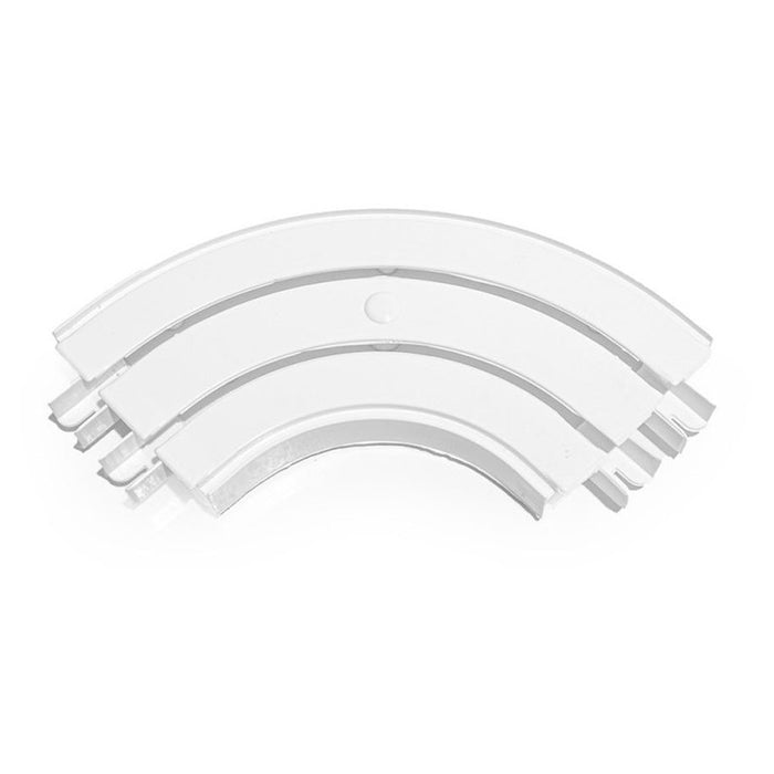 KARPOL CONNECTING ANGLE ACCESSORY FOR TWO-CHANNEL PVC MOLDING