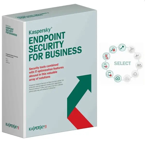 KASPERSKY Endpoint Security for Business - Advanced 25-49 Node 1 year Base License - Пакети за киберсигурност Софтуер