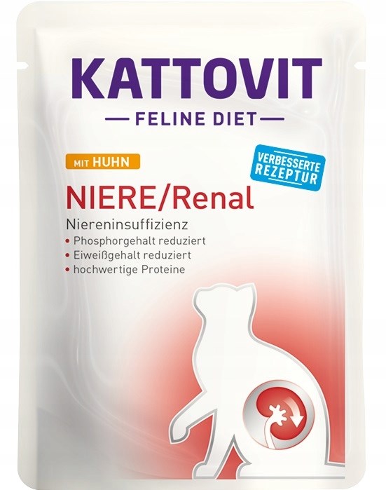 KATTOVIT Feline Diet Niere/Renal - wet cat food - 12 x 85g