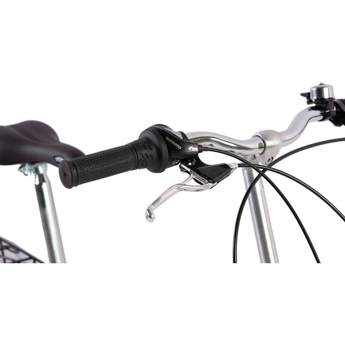 BIKE KCP FOLD WHITE 20" 101010 SPEEDS 6, STEEL FRAME