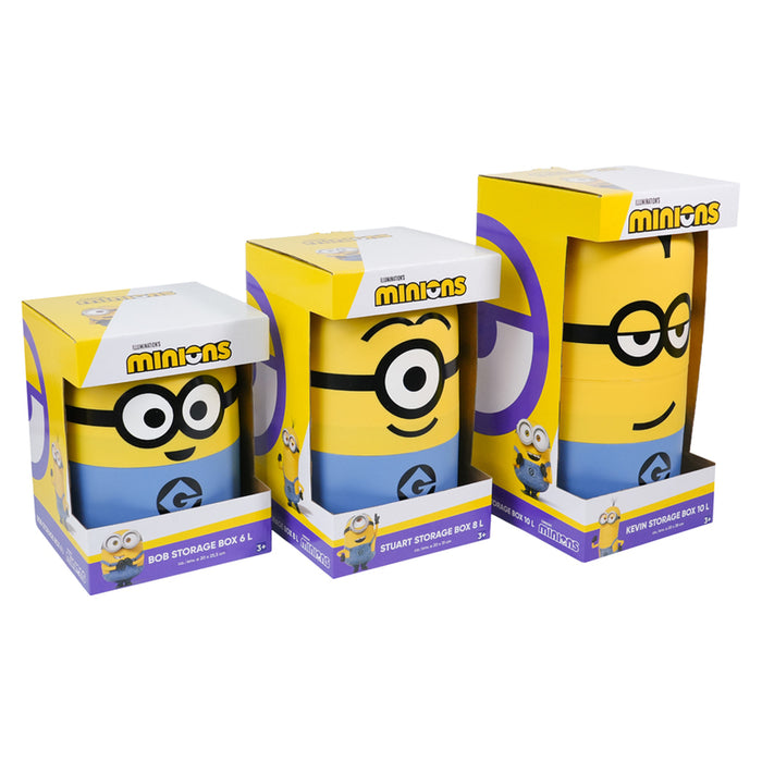 MINIONS STUART 8 L KEEEPER STORAGE BOX