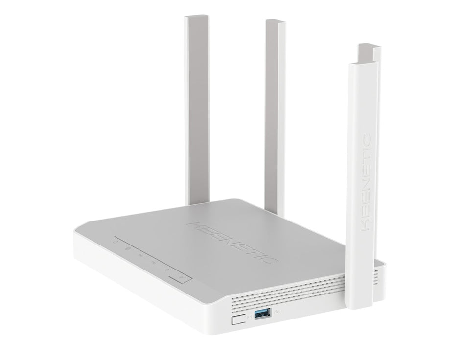 Keenetic Hopper DSL (KN-3610) AX1800 Mesh Wi-Fi 6 Supervectoring VDSL2/ADSL2+ Modem Router with a 4-Port Gigabit Smart Switch and USB 3.0 Port