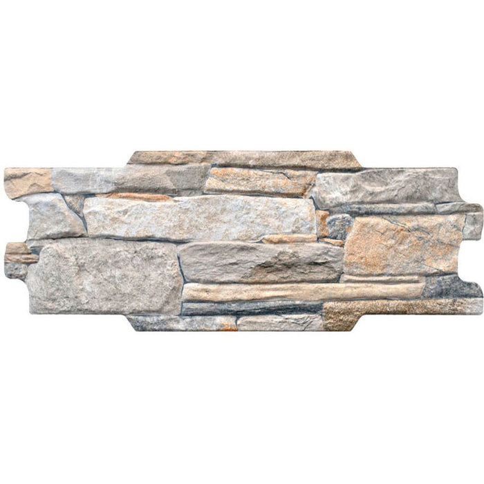 GRANITE GRES KERADOM VULCANI MULTICOLOR 16X40 CM