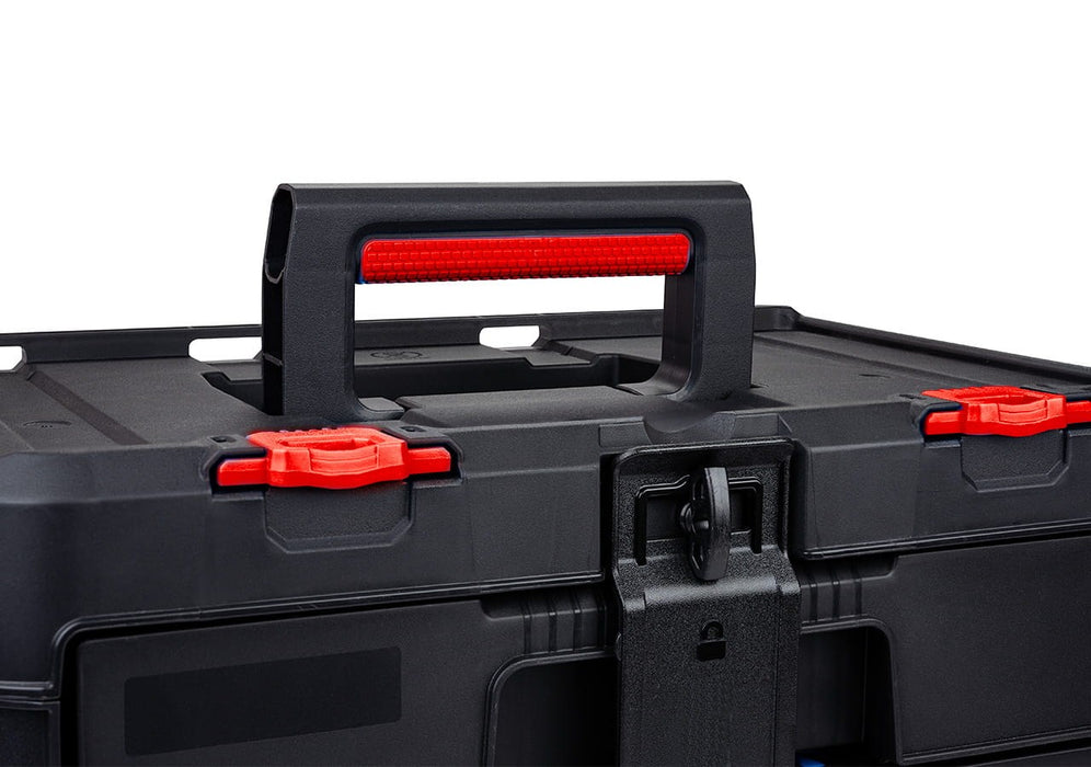 Toolbox KETER Stack'N'Roll (17210832/253384) 2 drawers Black