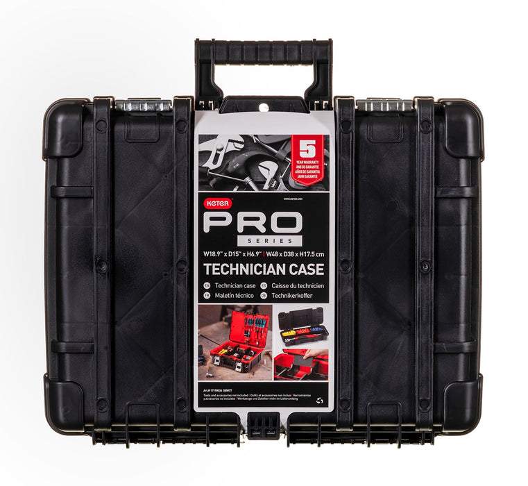 Keter 237003 equipment case Hard shell case Black, Red