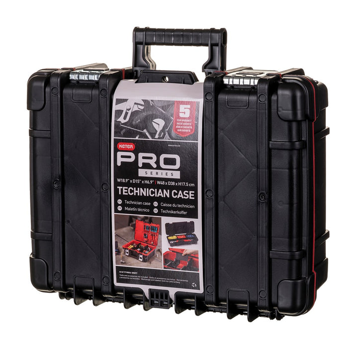 Keter 237003 equipment case Hard shell case Black, Red