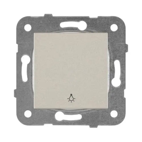 KEY BUTTON MECHANISM BRONZE IP20 PANASONIC KARRE PLUS - Ключове и контакти<<<Електроматериали<<<Praktiker&&&Ключове и