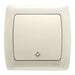 KEY BUTTON VIKO BY PANASONIC Carmen - Ключове и контакти<<<Електроматериали<<<Praktiker&&&Ключове и