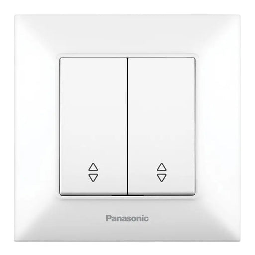 KEY DEVIATOR DOUBLE WHITE PANASONIC Arkedia Slim - Ключове и контакти<<<Електроматериали<<<Praktiker&&&Ключове и