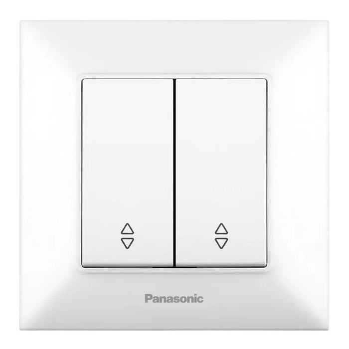 KEY DEVIATOR DOUBLE WHITE PANASONIC Arkedia Slim - Ключове и контакти<<<Електроматериали<<<Praktiker&&&Ключове и