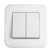 KEY DOUBLE WHITE VIKO BY PANASONIC Rollina - Ключове и контакти<<<Електроматериали<<<Praktiker&&&Ключове и