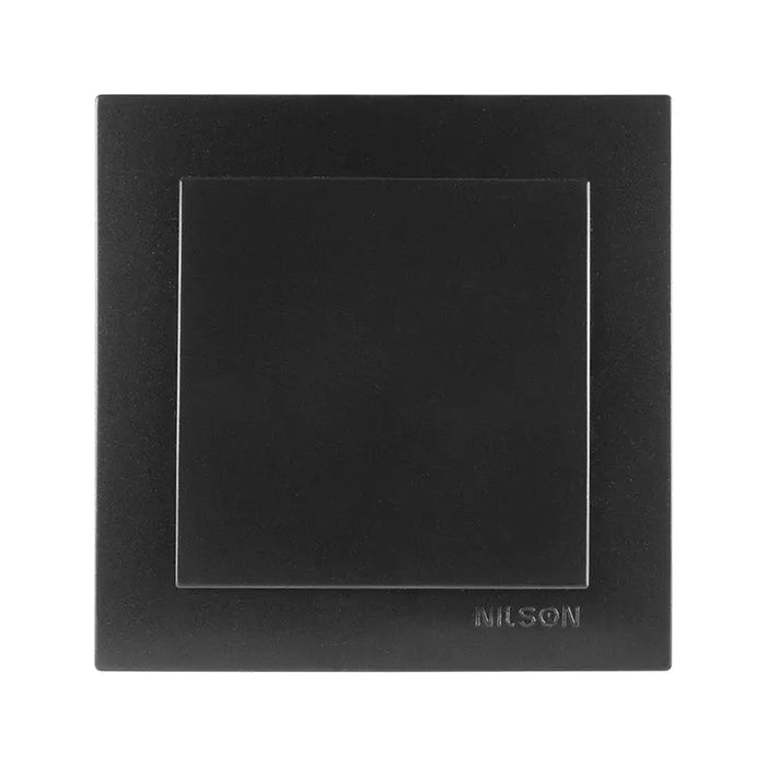 KEY SINGLE BLACK MAT NILSON ALEGRA - Ключове и контакти<<<Електроматериали<<<Praktiker&&&Ключове и