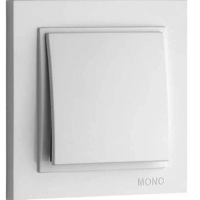 KEY SINGLE WHITE MONO DESPINA - Ключове и контакти<<<Електроматериали<<<Praktiker&&&Ключове и