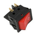 KEY SWITCH 16A ILLUMINATED BLACK MELOPLAM BLACK - Електроапаратура и