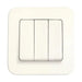 KEY TRIPLE CREAM VIKO BY PANASONIC Rollina - Ключове и контакти<<<Електроматериали<<<Praktiker&&&Ключове и