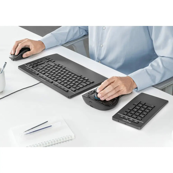 Keyboard 3Dconnexion 3DX-700092 Black Qwerty US - Електроника Периферни и резервни части<<<Компютри|