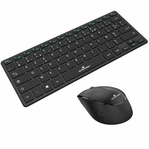 Keyboard and Mouse Bluestork Sans fil Ultra compact Black - Електроника Периферни и резервни части<<<Компютри|