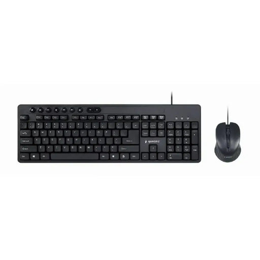 Keyboard and Mouse GEMBIRD KBS-UM-04 Black Monochrome QWERTY Qwerty US - Клавиатури<<<Електроника Периферни и резервни