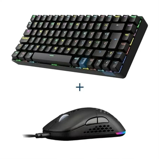 Keyboard and Mouse Hiditec GKE010006 Spanish Qwerty - Електроника Периферни и резервни части<<<Компютри|