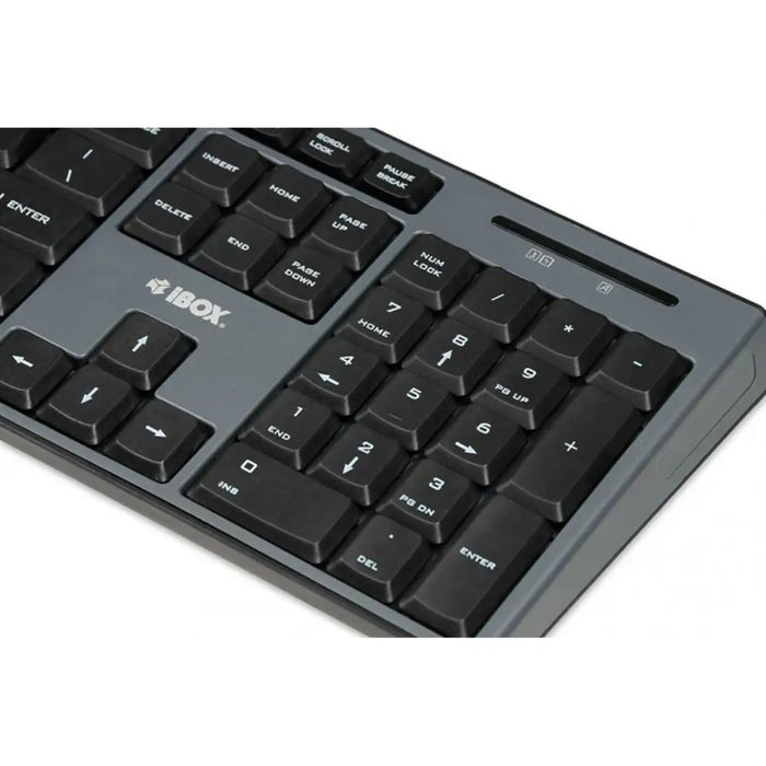 Keyboard and Mouse Ibox DESKTOP KIT PRO Black English QWERTY - Клавиатури<<<Електроника Периферни и резервни