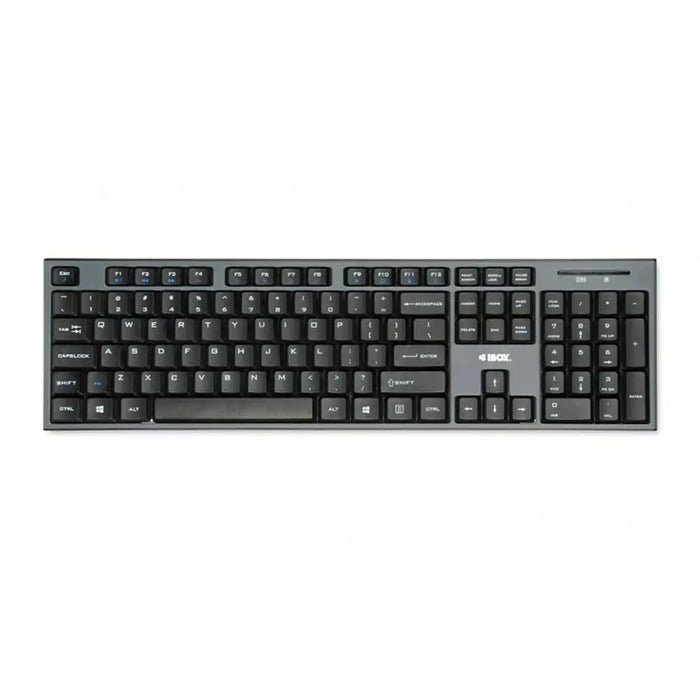 Keyboard and Mouse Ibox DESKTOP KIT PRO Black English QWERTY - Клавиатури<<<Електроника Периферни и резервни