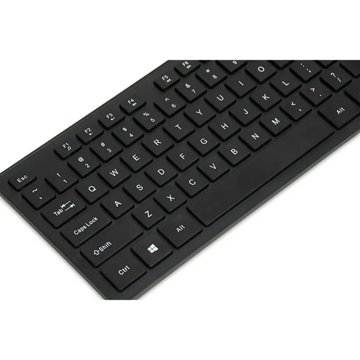 Keyboard and Mouse Ibox IKM5010W Black Qwerty US - Клавиатури<<<Електроника Периферни и резервни части<<<Компютри|