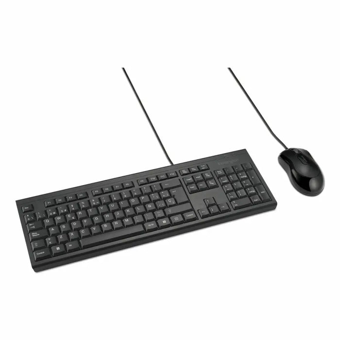 Keyboard and Mouse Kensington KM100 Black Spanish QWERTY - Електроника Периферни и резервни части<<<Компютри|