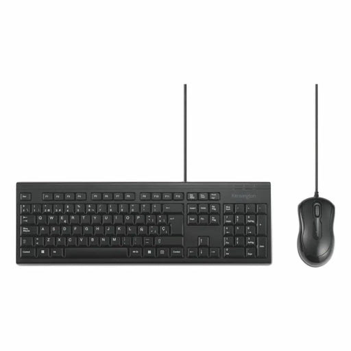 Keyboard and Mouse Kensington KM100 Black Spanish QWERTY - Електроника Периферни и резервни части<<<Компютри|