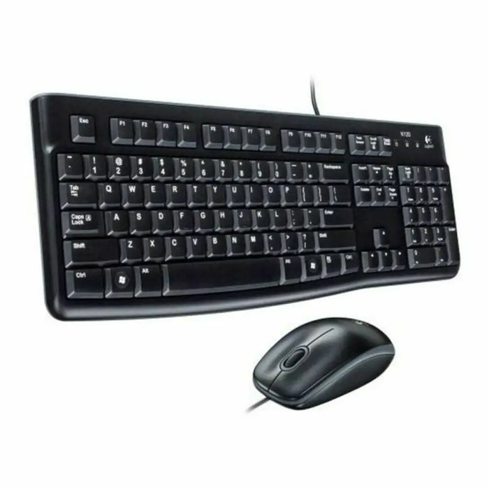 Keyboard and Mouse Logitech 920-002550 Black Spanish Qwerty - Електроника Периферни и резервни части<<<Компютри|