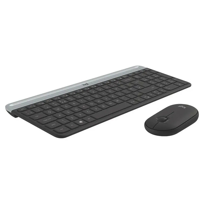 Keyboard and Mouse Logitech 920-009190 Black Grey French AZERTY - Електроника Периферни и резервни части<<<Компютри|