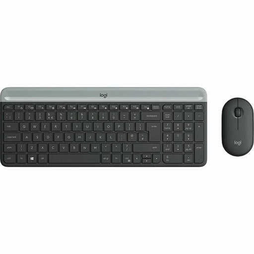 Keyboard and Mouse Logitech MK470 Black Wireless - Електроника Периферни и резервни части<<<Компютри|